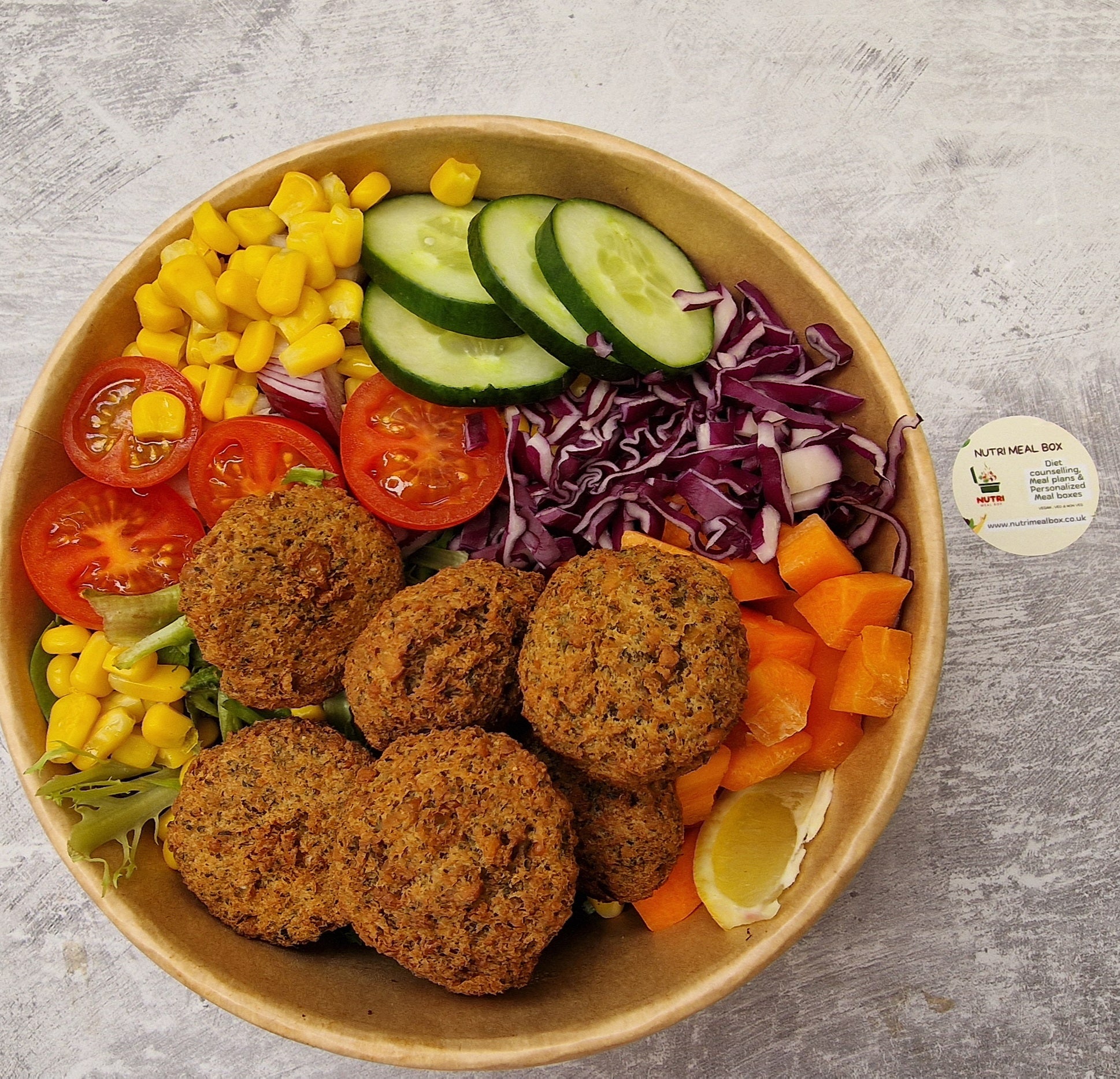 Vegan Falafel Salad