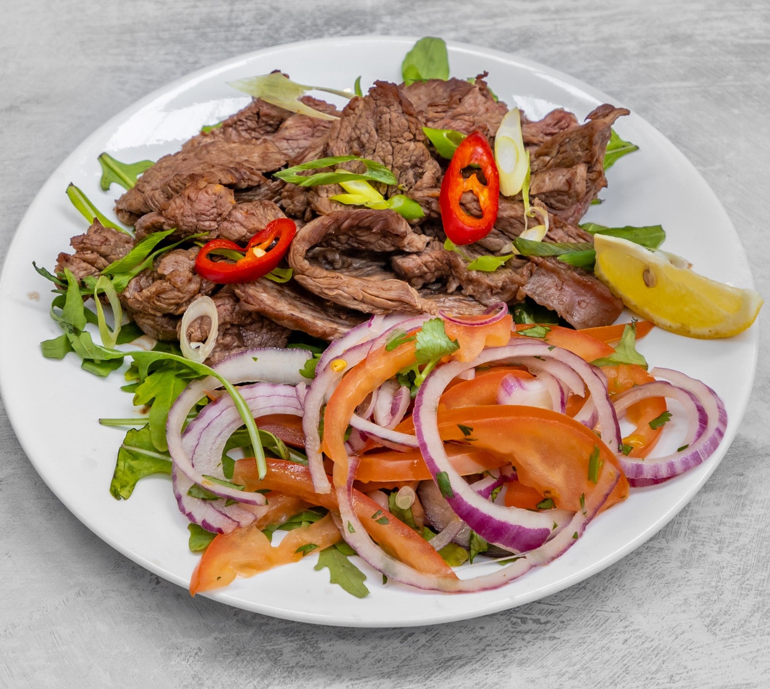 Steak salad