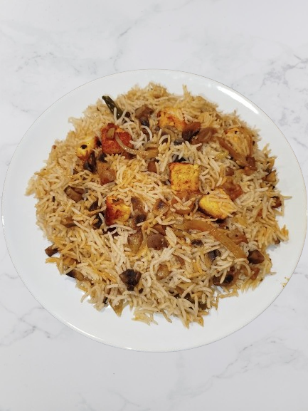 Mushroom Biryani